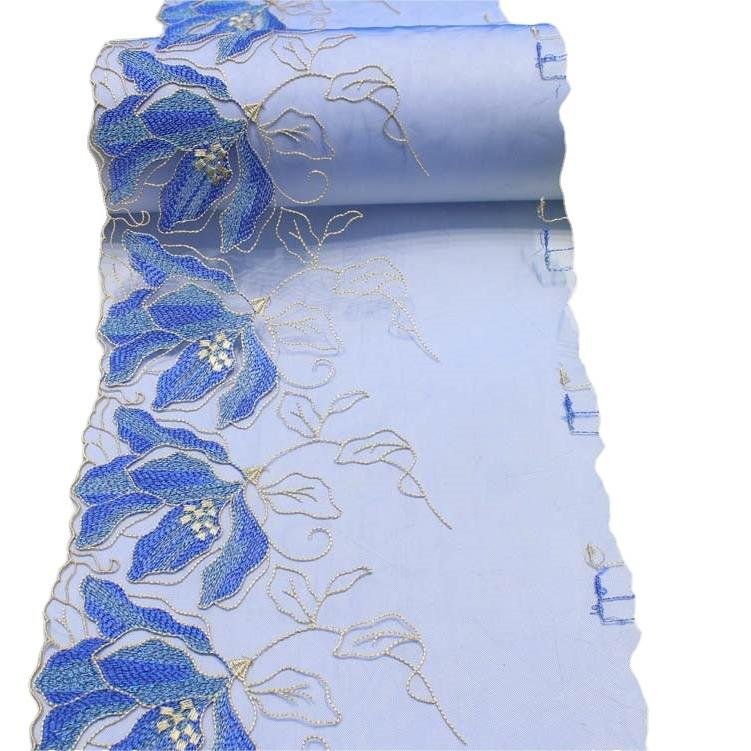 Multiple color selection lingerie lace trim Underwear lace accessories mesh cloth mesh gauze sequin Embroidery lace