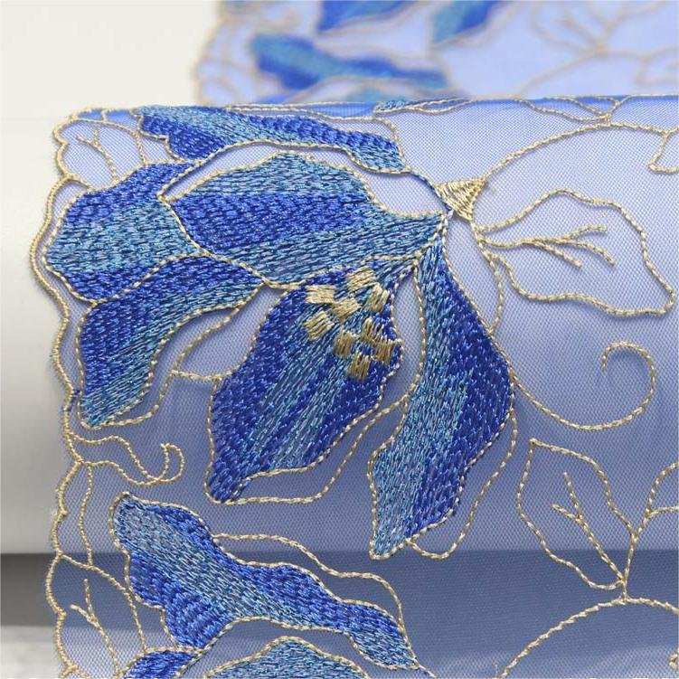 Multiple color selection lingerie lace trim Underwear lace accessories mesh cloth mesh gauze sequin Embroidery lace