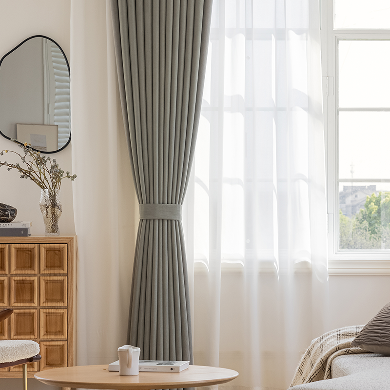 Light French style 100% polyester curtains for sale sunproof waterproof bedroom balcony outdoor special curtain fabrics