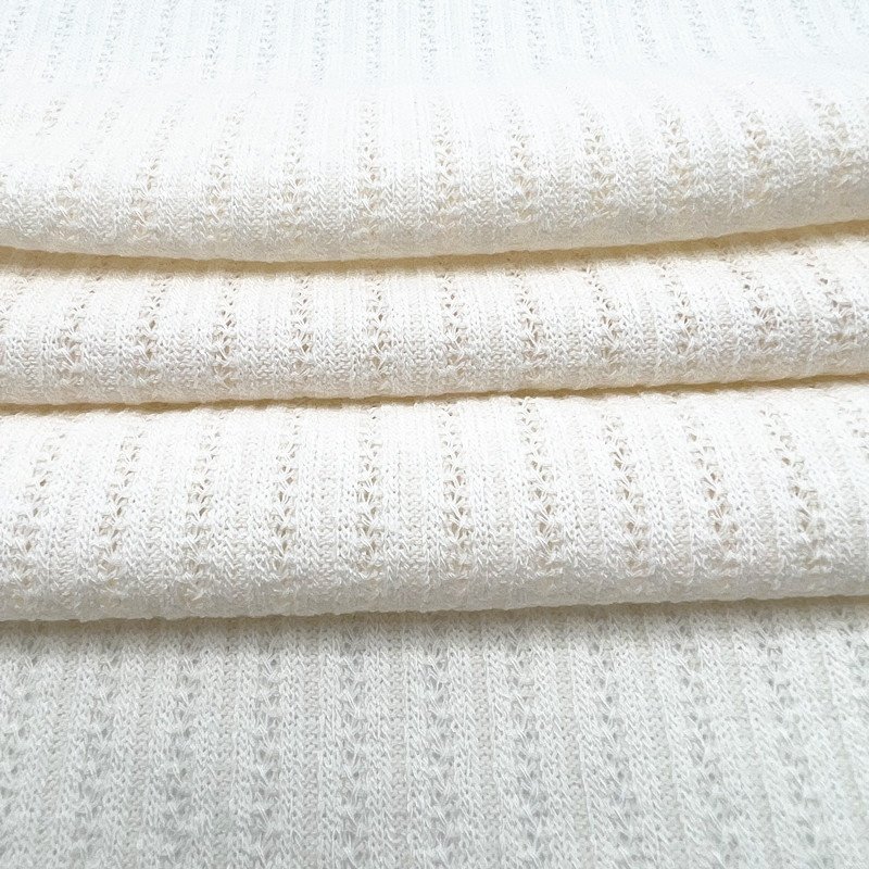 wholesale rib knit fabric 60% polyester 33% rayon 7% spandex ribbed jacquard knit fabric for dress and sweater