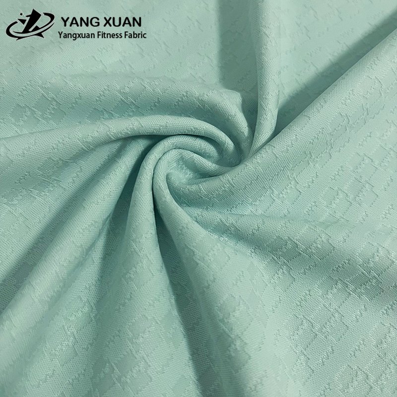 fashion fabrics suppliers High quality nylon spandex fabric for golf sportswear polo shirt clothing T-shirt fabric
