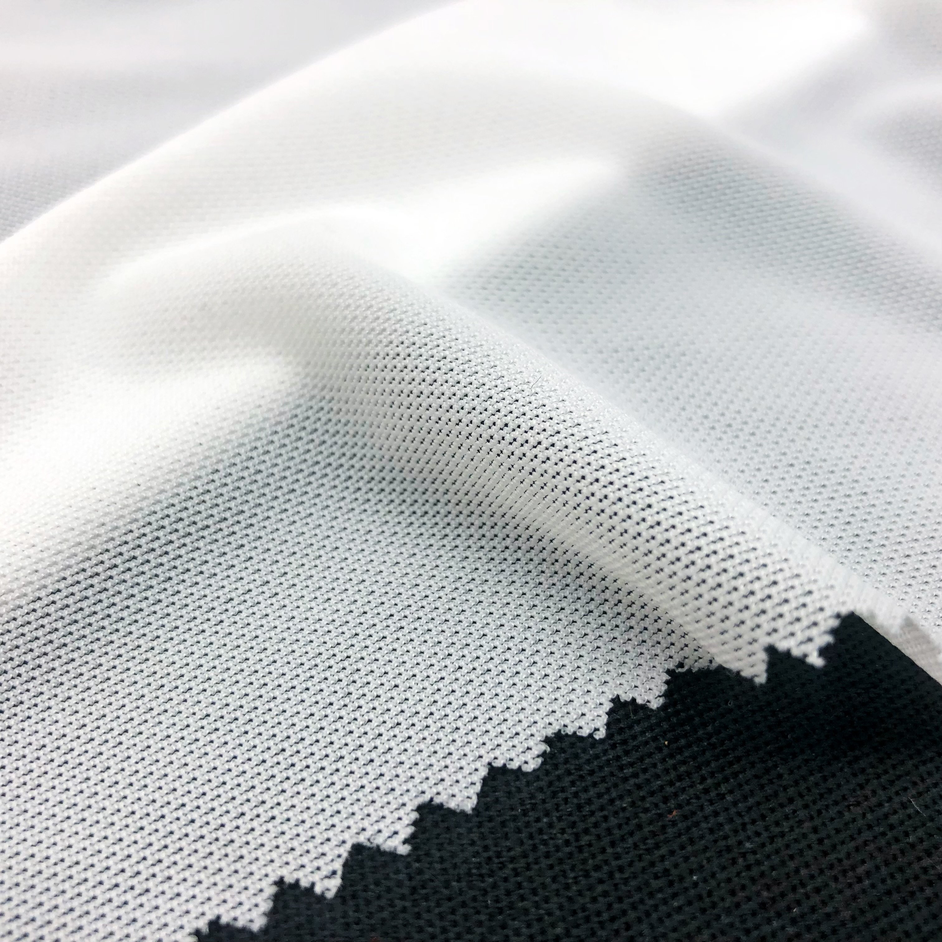 Nylon Spandex Stretched Corset Fabric Knitted Elastic Power Net Mesh for Underwear Lingerie Fabric Tricot Customized Soft 125GSM