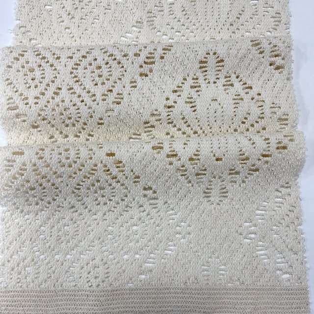 New Design Soft Hand Feel 85%Cotton Lace yarn dyed tricot knitted crocheted fabric for vacation wearing