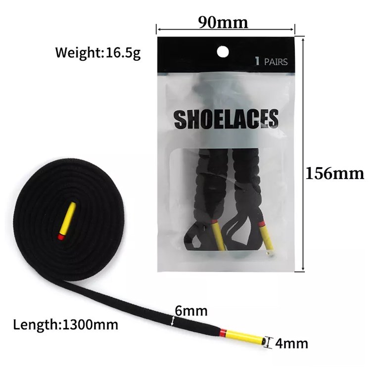 Fashion Custom Sneaker Drawcords Shoe String Round Shoelace TUNED SINCE 1998 AJ1 Shoe Lace Tip