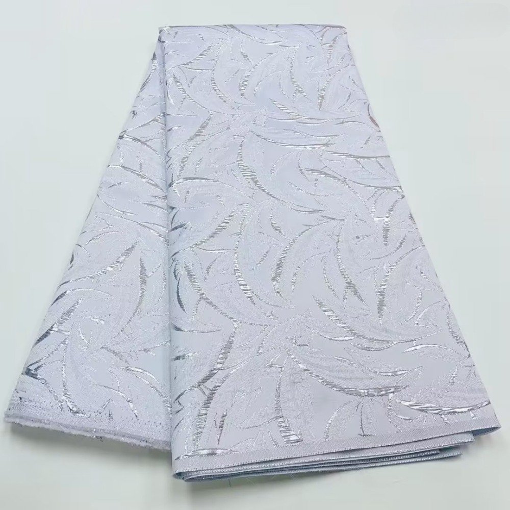 Wholesale African Brocade Fabric Jacquard Damask Design Brocade Jacquard Fabric High Quality For Party Wedding Dress