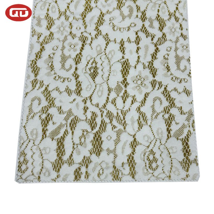 Hot Selling Customized Lace With Bonding Knitting Fabrics For Party Dress For India Market
