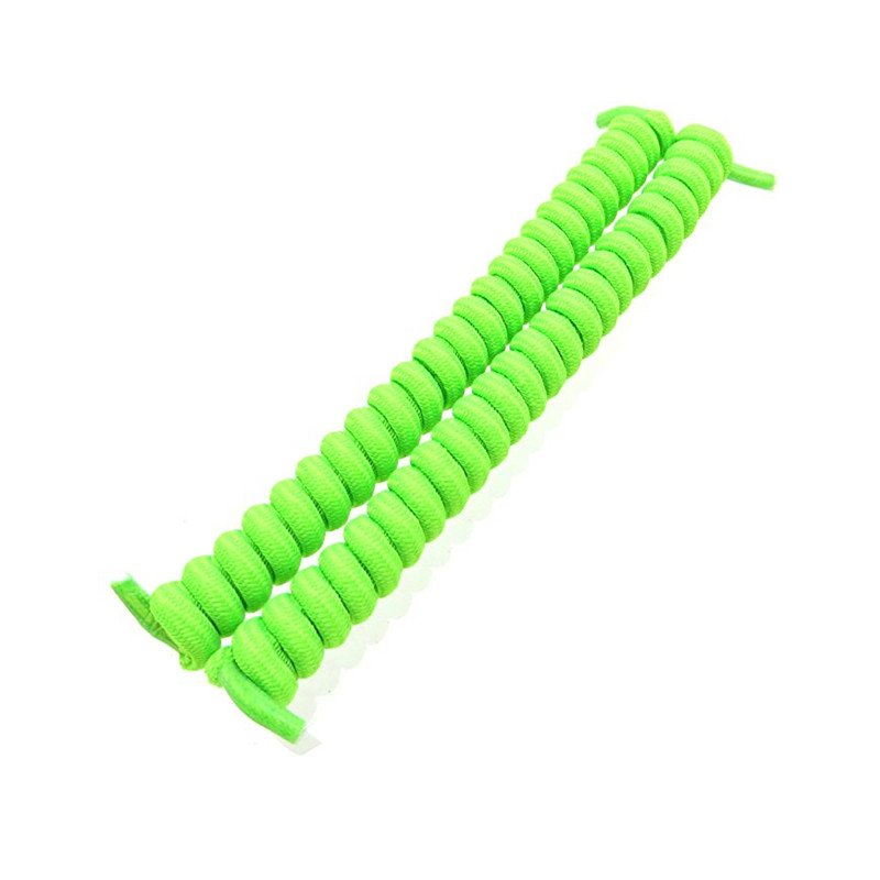 Yrunfeety Fuzhou Spiral Curly Shoe Laces 4MM Thick Elastic Shoelaces Round Elastic No Tie Shoelaces 11 Colors