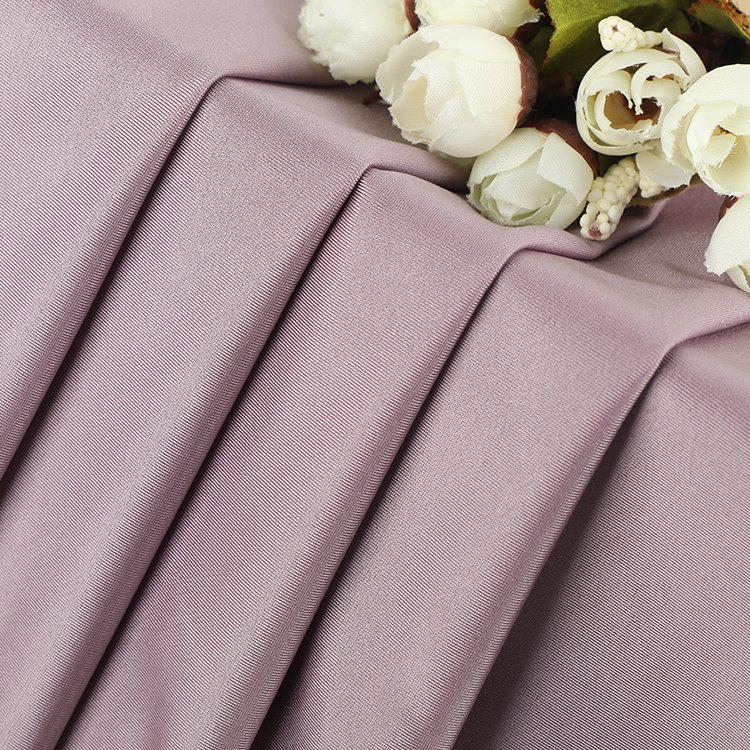 New Popular Customized Smooth Glossy Micro 82% Nylon 18% Spandex Stretch Knitted Fabric For Yoga Underwear Dancewear