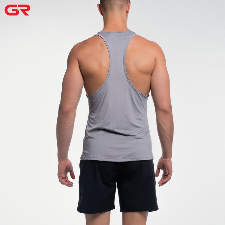 New Style Men Workout Gym Wear Singlet Stringer Tank Top Customize Regular Fit Racer Back Men Tank Top Gym