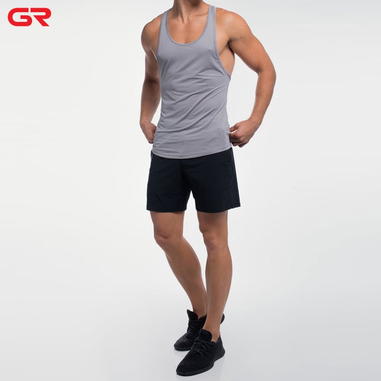 New Style Men Workout Gym Wear Singlet Stringer Tank Top Customize Regular Fit Racer Back Men Tank Top Gym