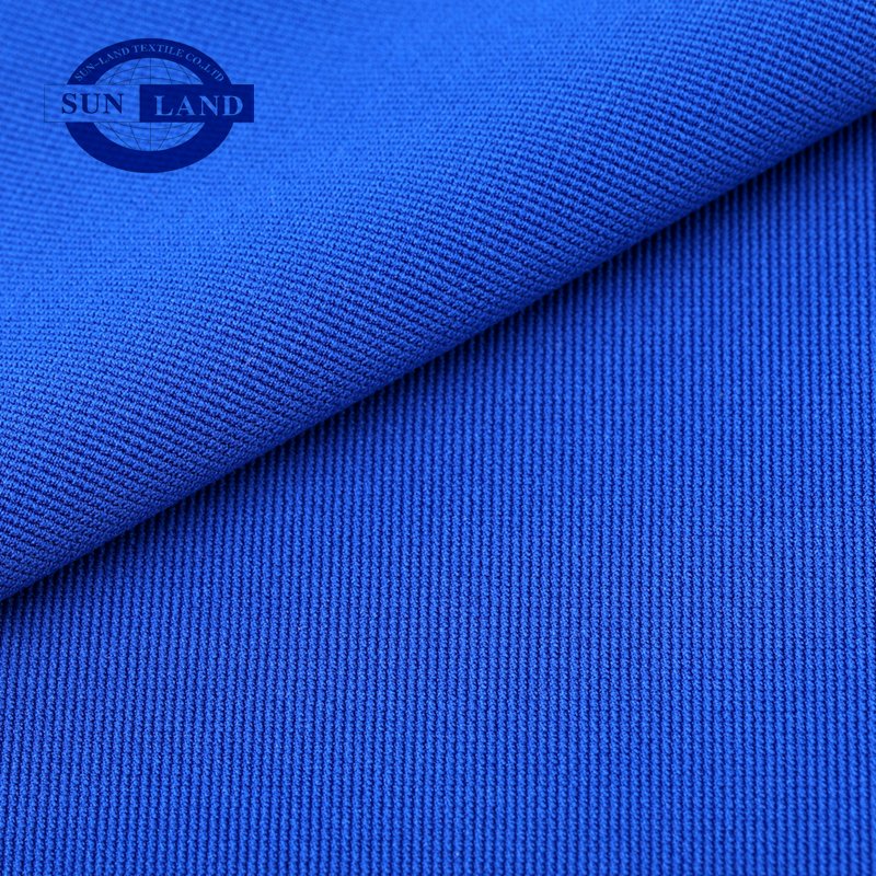 black stock quick delivery sports baseball accessories textile 97 polyester 3 spandex ottoman ribbing stretch knit fabric