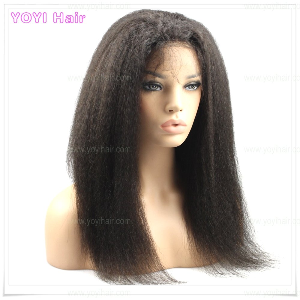 Best selling kinky straight full lace closure Virgin Mongolian/Brazilian