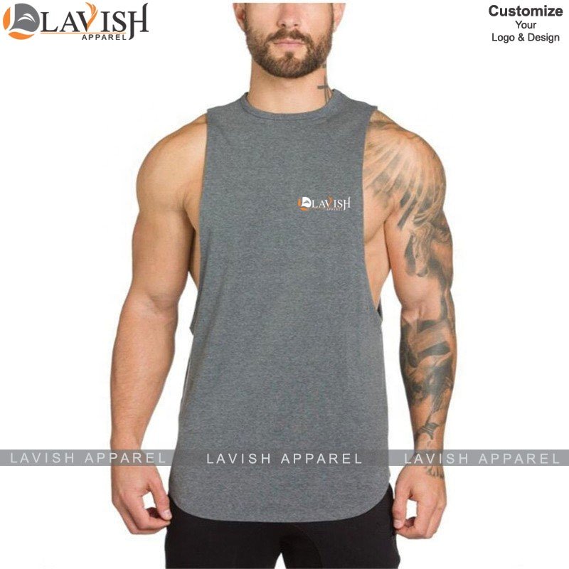 Summer New Men Cotton Tank Top Gyms Workout Vest Fitness Bodybuilding Sleeveless Shirt Male Singlet Clothing Undershirt Knitted