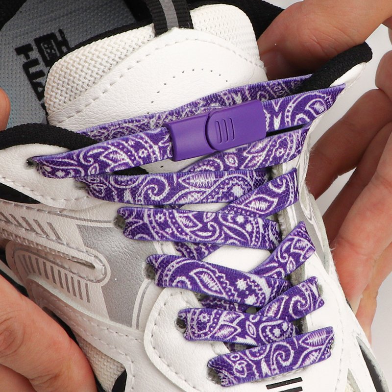 Magnetic Shoelaces Without Ties Elastic Laces For Sneakers Kids Adult Print Shoestring For Casual Shoes Strap Buckle Accessories