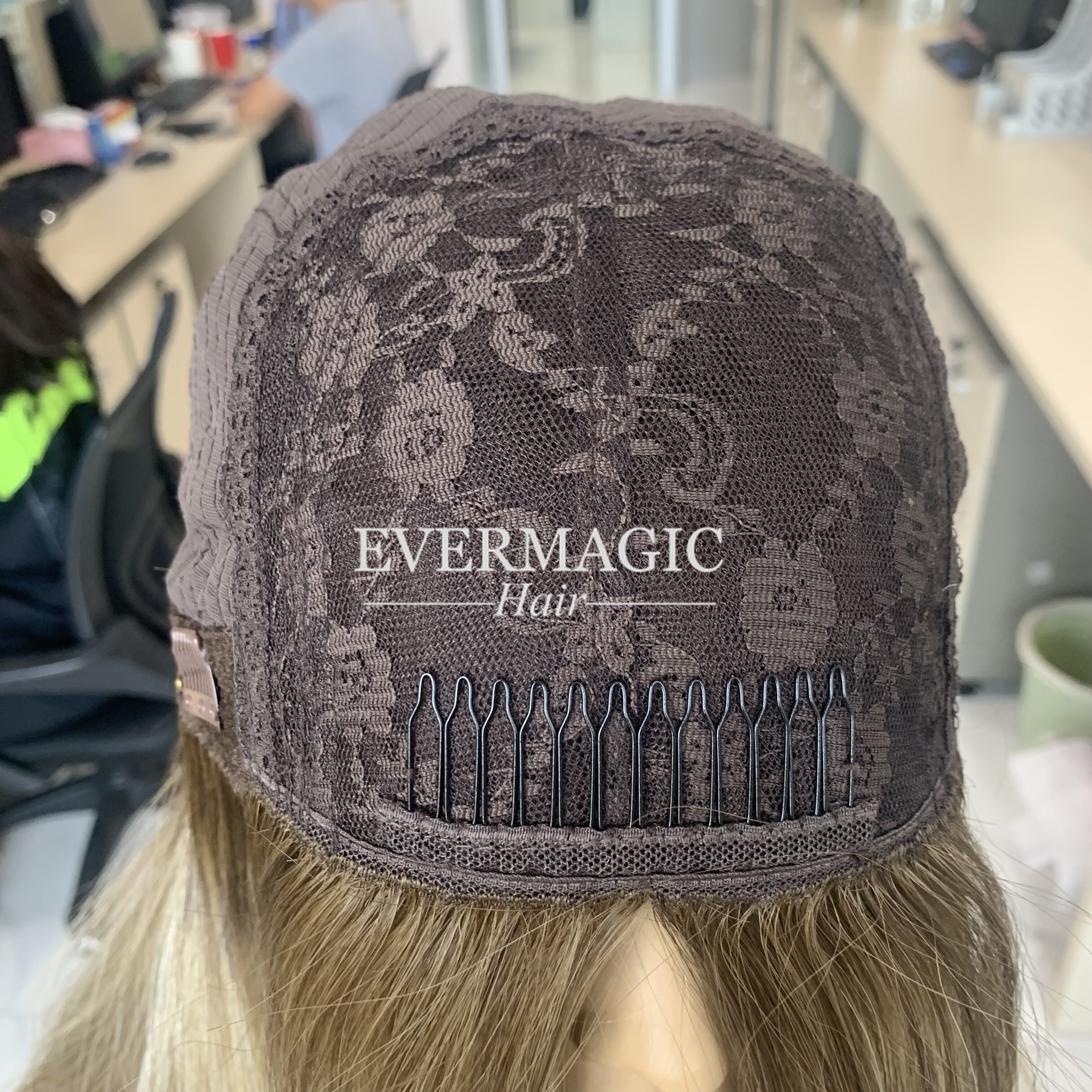 Stock Factory Supplier Highlights Blonde European Hair Silk Top Lace Top Jewish Kosher sheitel Wig Manufacture