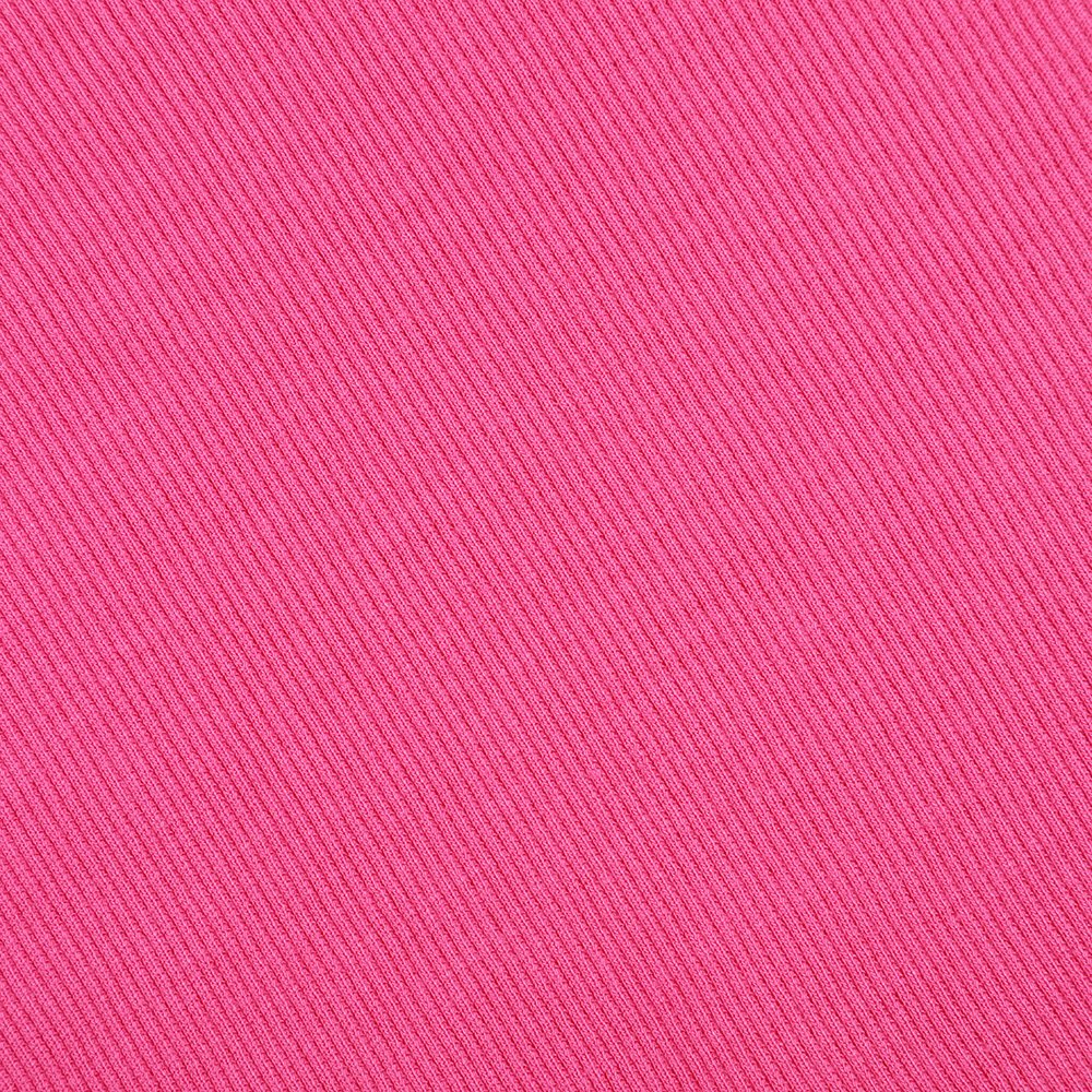 Eco Friendly Wholesale Stretch Bamboo Spadnex Ribbed 2x2 Rib Knit Fabric For Dress