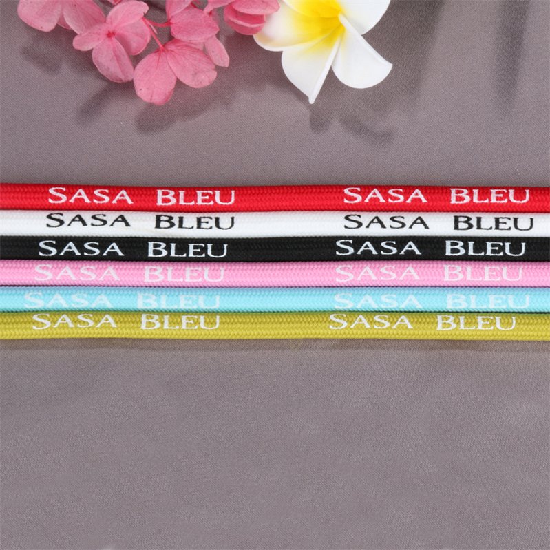 New Design High Quality Custom Logo Metal Aglet Hoodie Rope Hoodie Laces Cords