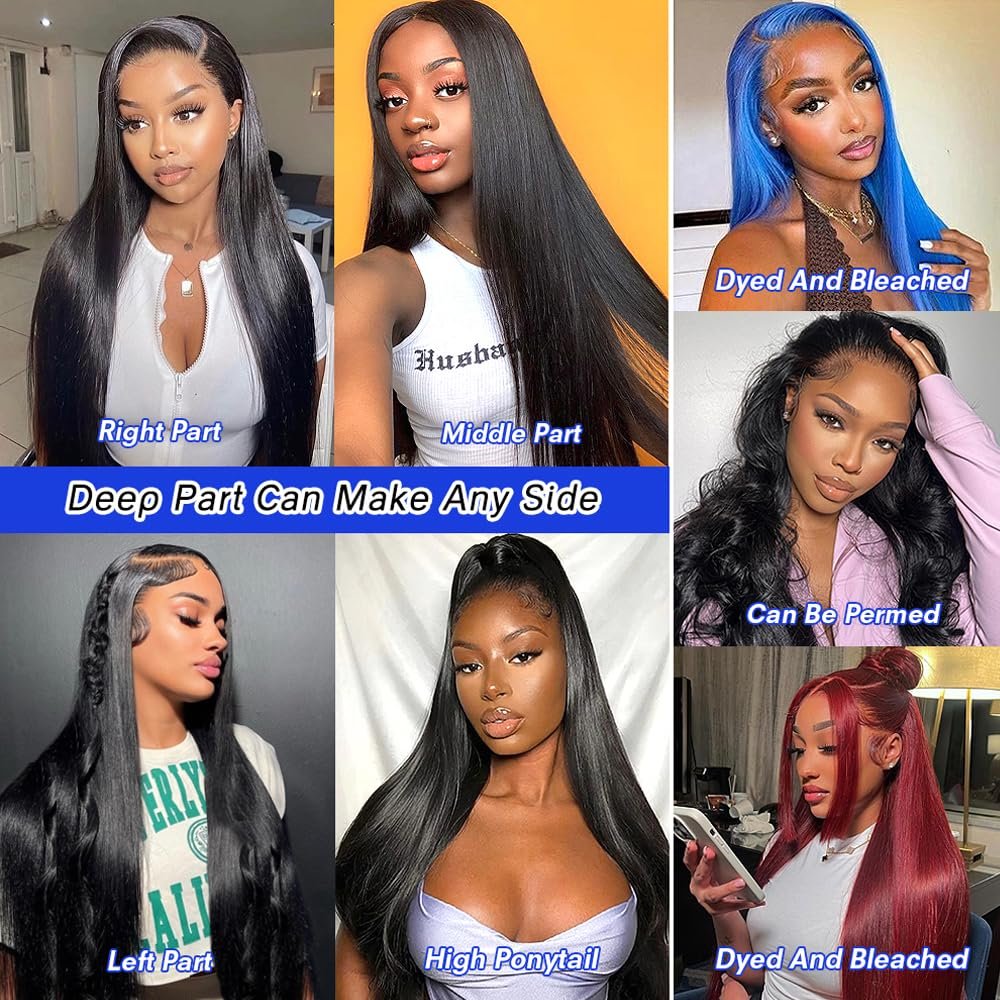 Wholesale Cambodian Wig Supplier 13x4 Straight Lace Front Wig 12A Raw Human Hair Natural Color Lace Frontal Wigs For Black Women