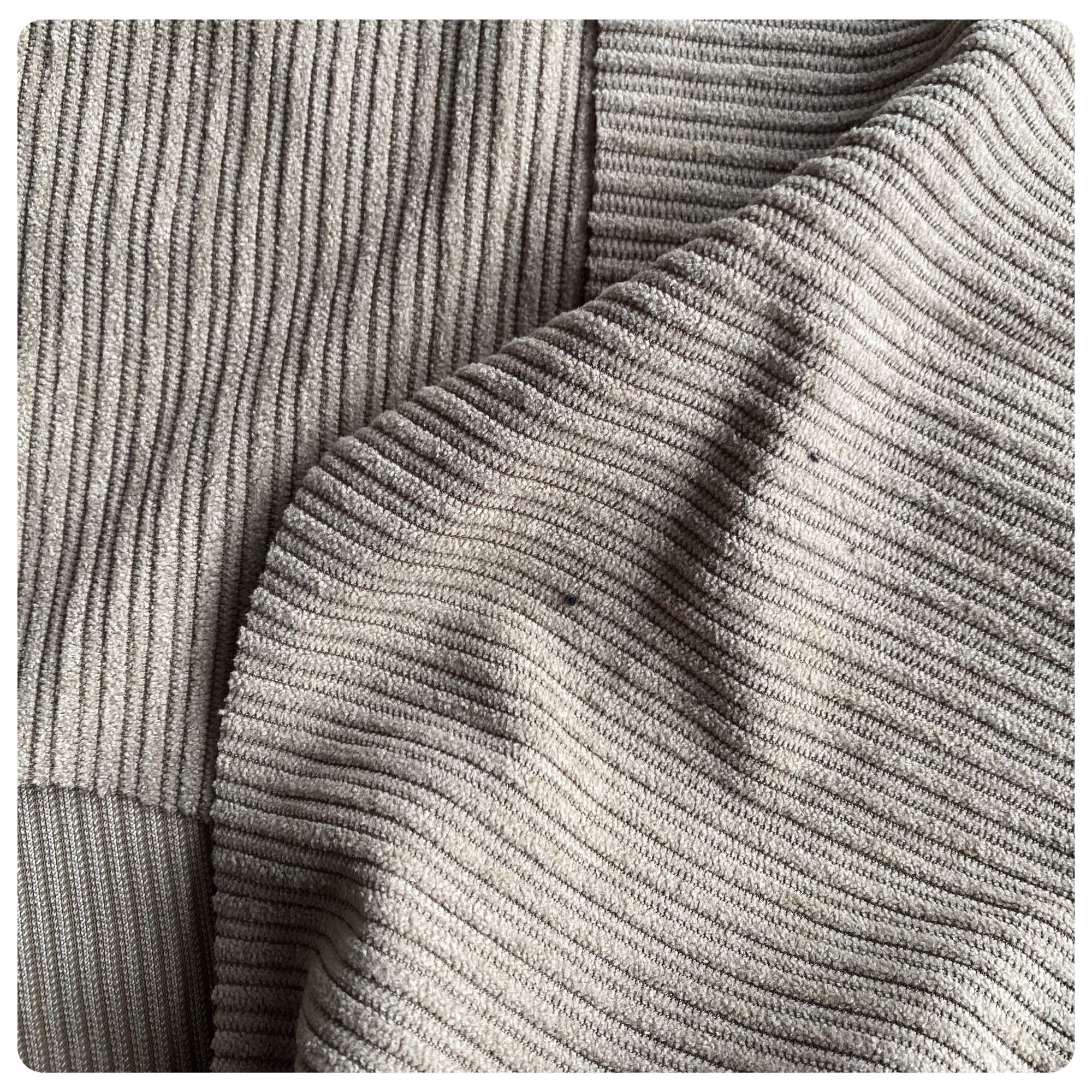 100% polyester 14 strips sub wale warp knitting corduroy fabric for garment