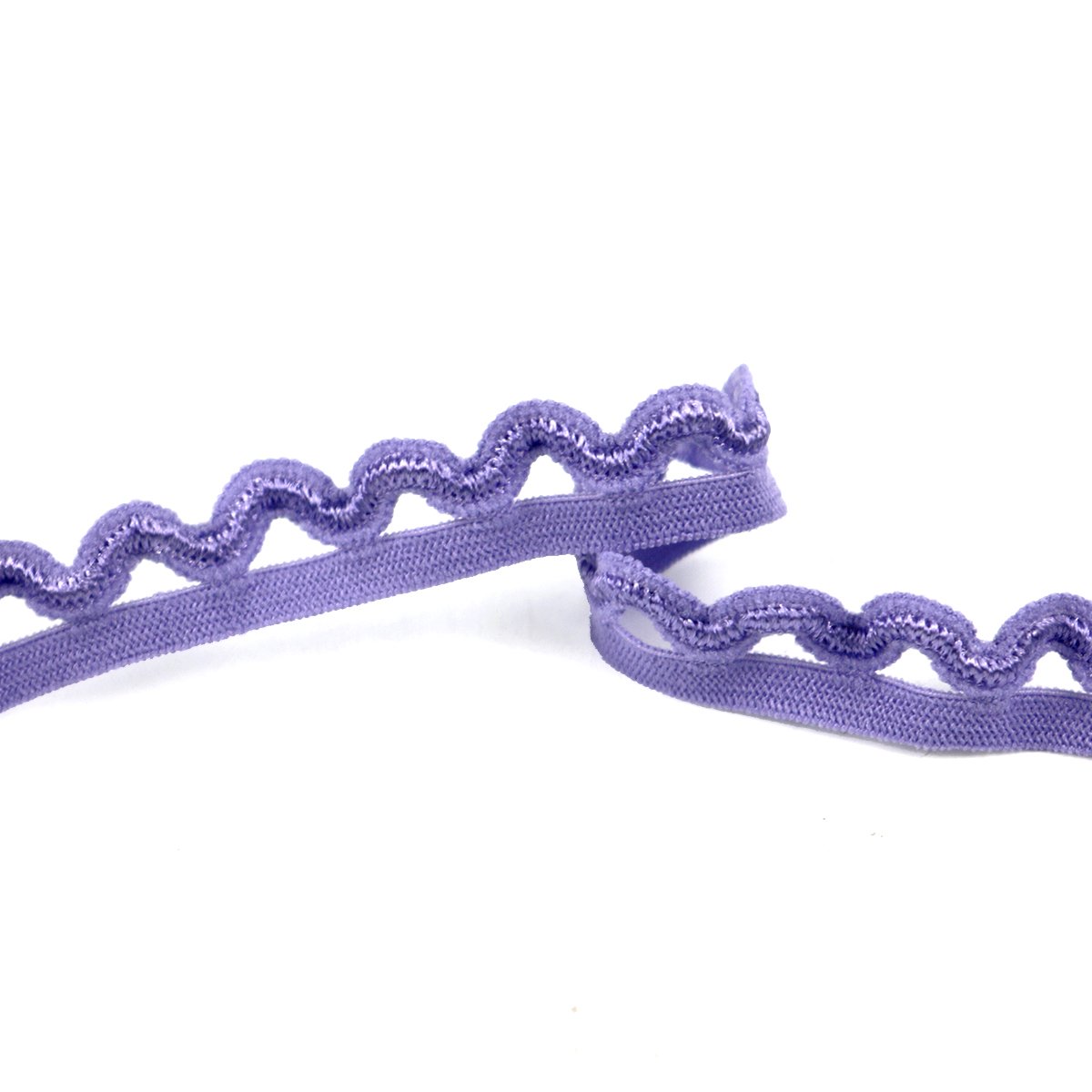 1.5cm Polyester Waves Webbing Women's Breathable Lace Elastic Strap Garment Elastic Band