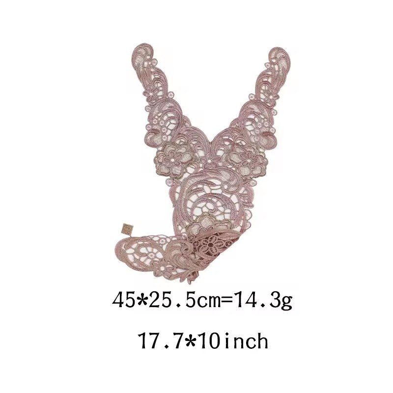 Guipure 3d flowers embroidery fabric for dress border accessories mesh milk silk sexy lingerie lace