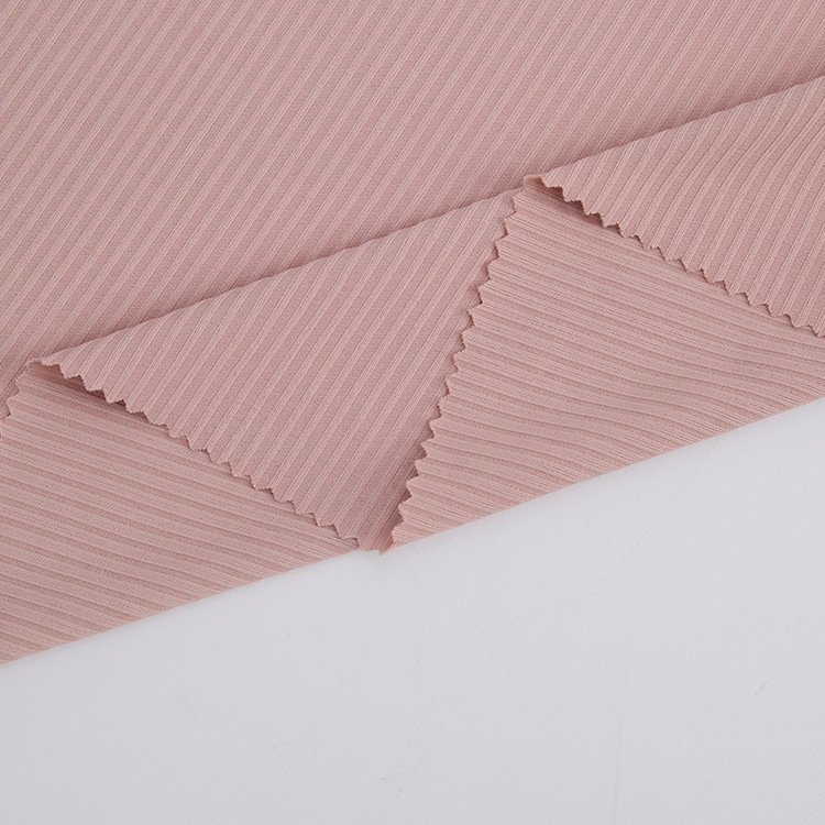 Wingtex Custom Breathable 220gsm 4 Way Stretch Nylon Spandex Heavy Rib Knit Fabric Leggings