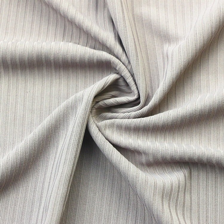Wingtex Custom Breathable 220gsm 4 Way Stretch Nylon Spandex Heavy Rib Knit Fabric Leggings