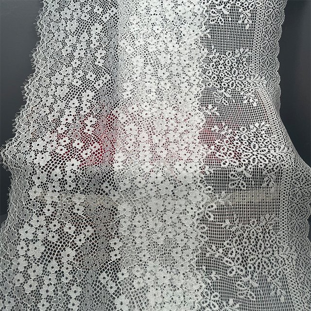 TUTON Custom Elastic French Lace 21.0 CM/21.5 CM Trim Wholesale For Dress