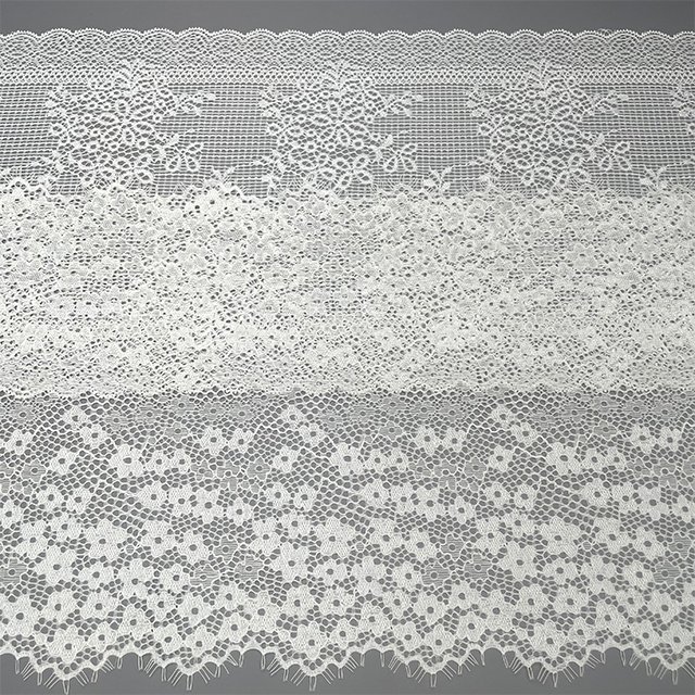 TUTON Custom Elastic French Lace 21.0 CM/21.5 CM Trim Wholesale For Dress
