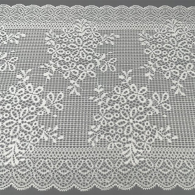 TUTON Custom Elastic French Lace 21.0 CM/21.5 CM Trim Wholesale For Dress