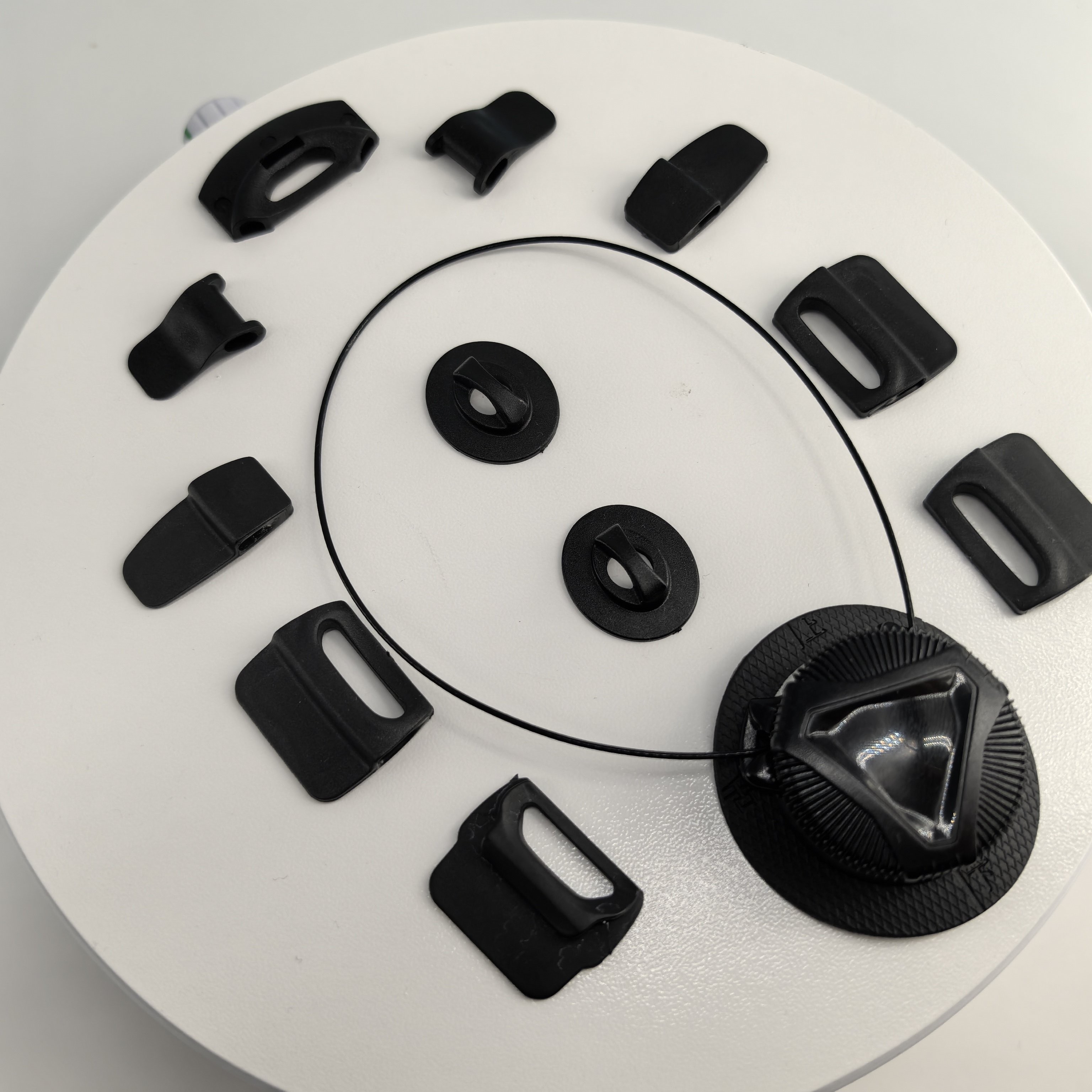 Kids Shoes Shoelace Upgrade Plastic Rotating Buckle No Tie Design shoes laces rotation reel knob