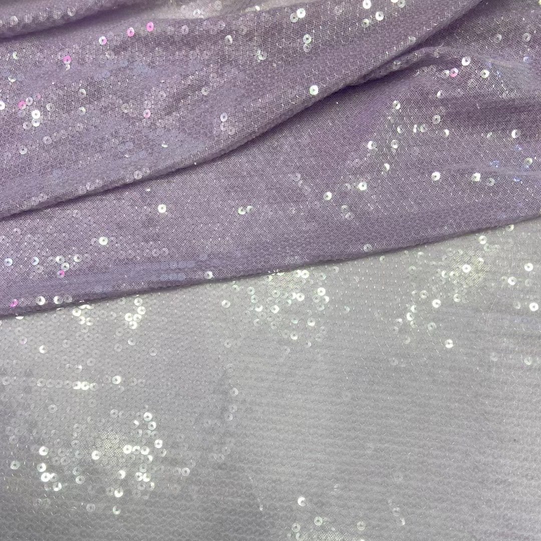 Embroidery fabric elegant party dress sequin lace fabric embroidery transparent sequin lace fabric for wedding dress