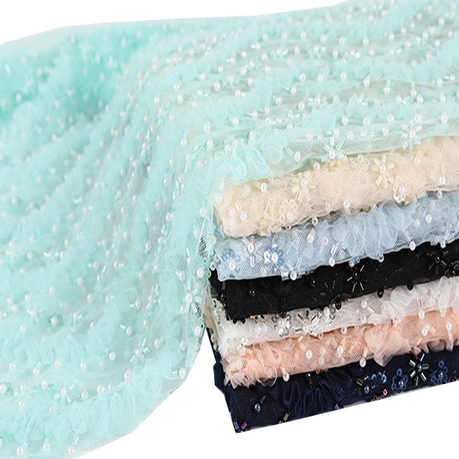 wholesale manufacturer free samples chiffon cotton embroidery lace fabric