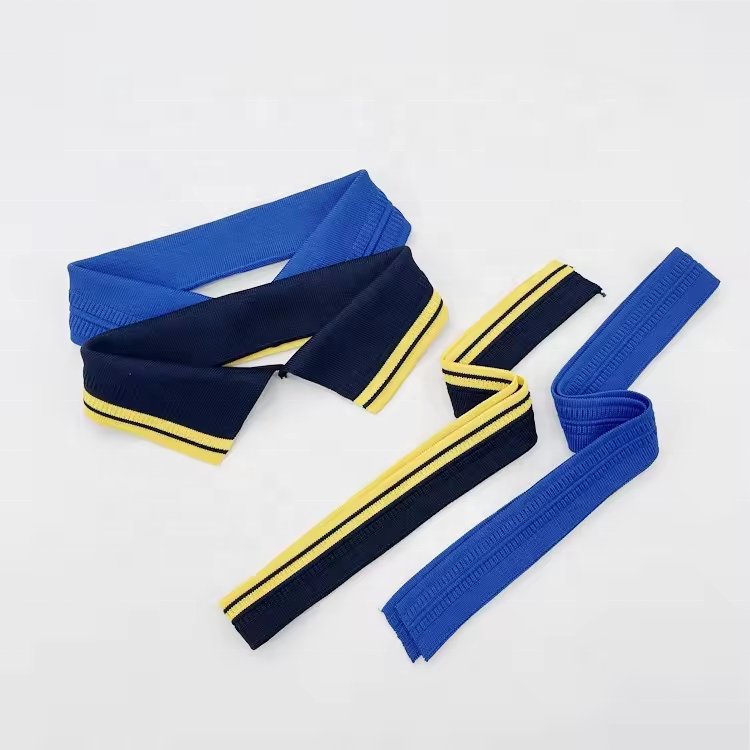 Professional Source Factory Eco-friendly High Quality Knitting Jacquard Rib Collar and Cuffs