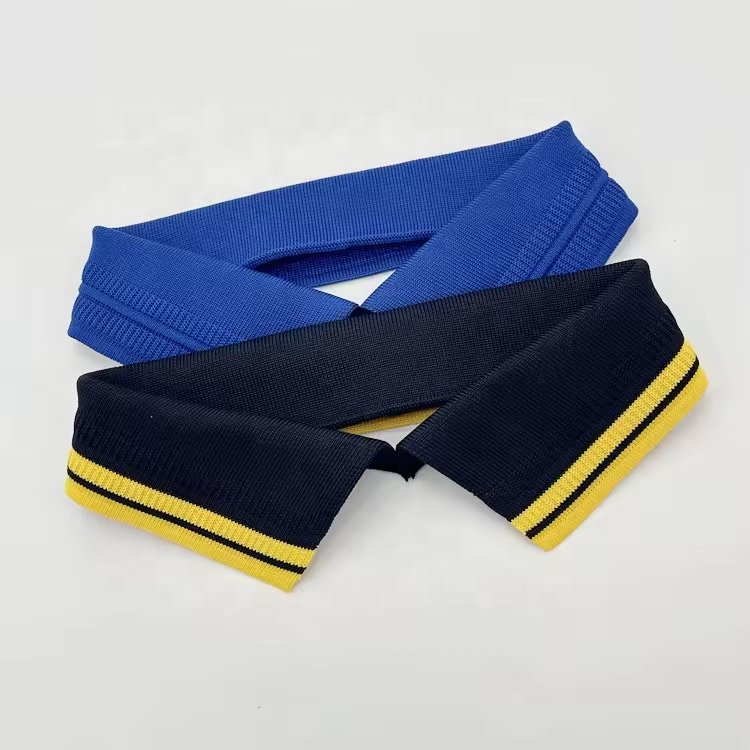 Professional Source Factory Eco-friendly High Quality Knitting Jacquard Rib Collar and Cuffs