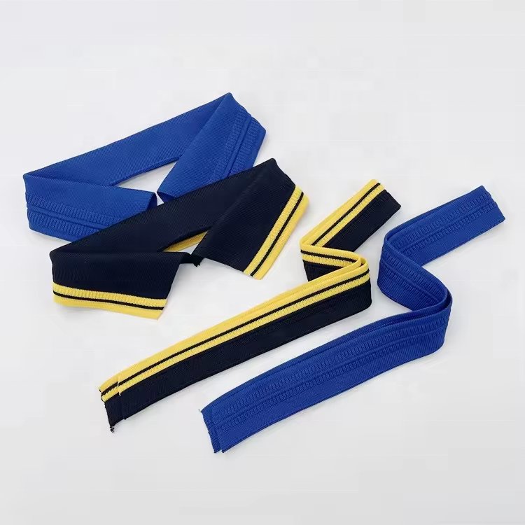 Professional Source Factory Eco-friendly High Quality Knitting Jacquard Rib Collar and Cuffs
