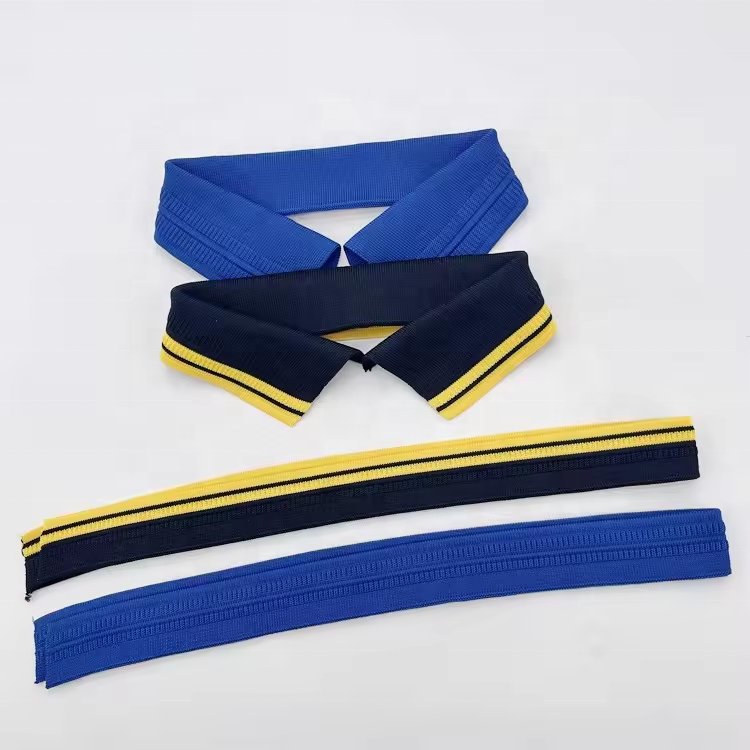 Professional Source Factory Eco-friendly High Quality Knitting Jacquard Rib Collar and Cuffs