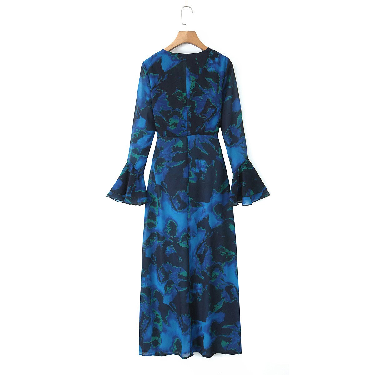 Summer Hot Selling Stretch Ribbed Bodycon Long Sleeve Casual Solid Color Slim Fit Dresses