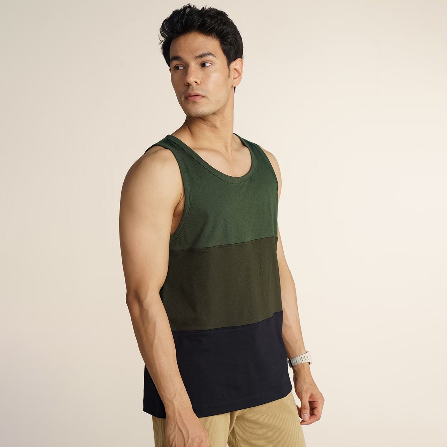 OEM Service New Design Weightlifting Men Tank Top Summer Season High Quality Regular Fit Men Tank Top