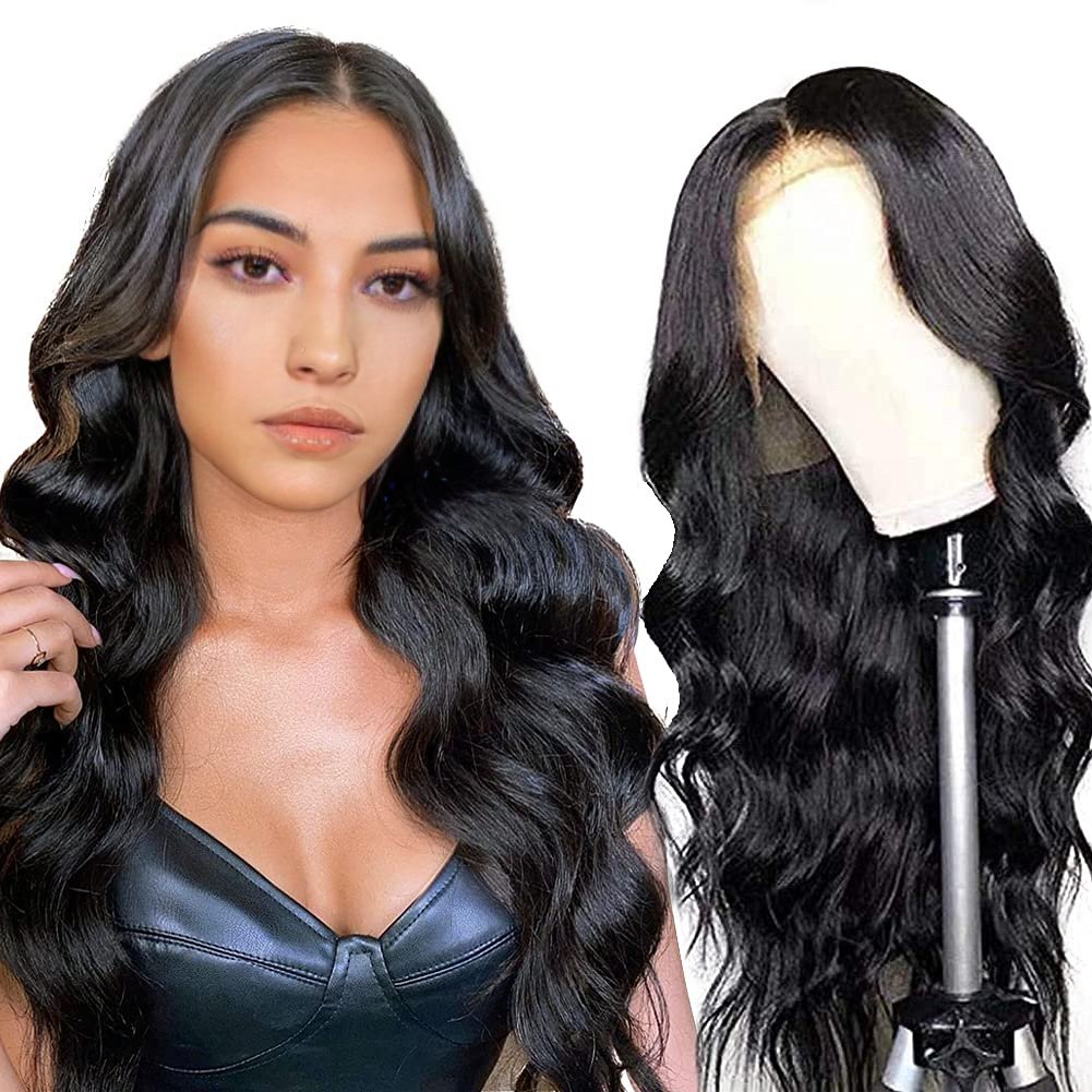 13*4 Transparent Swiss Lace Front Wig Vendor 4x4 Raw Brazilian Wigs All Texture Lace Frontal Wigs For Black Women
