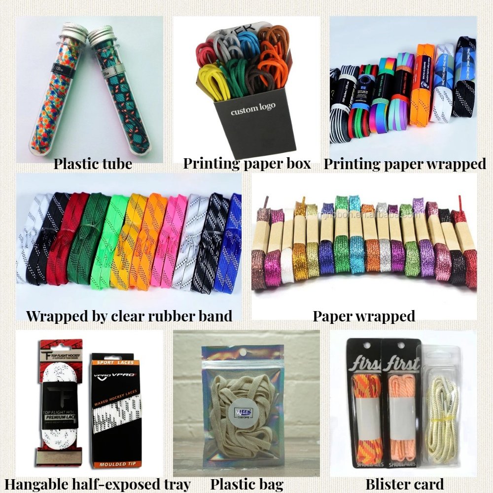 Work boot leather waterproof shoe laces waxed shoelaces waxed shoe laces for leather shoes