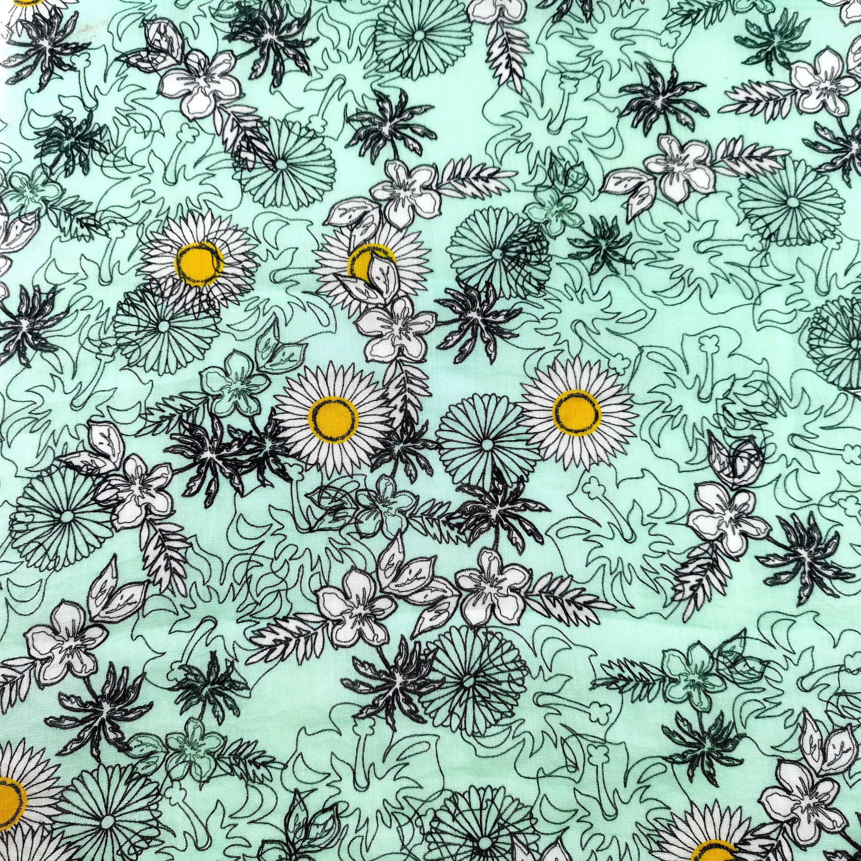 OEM Wholesale Custom Print Comfortable linen fabric printed linen fabric for Garment