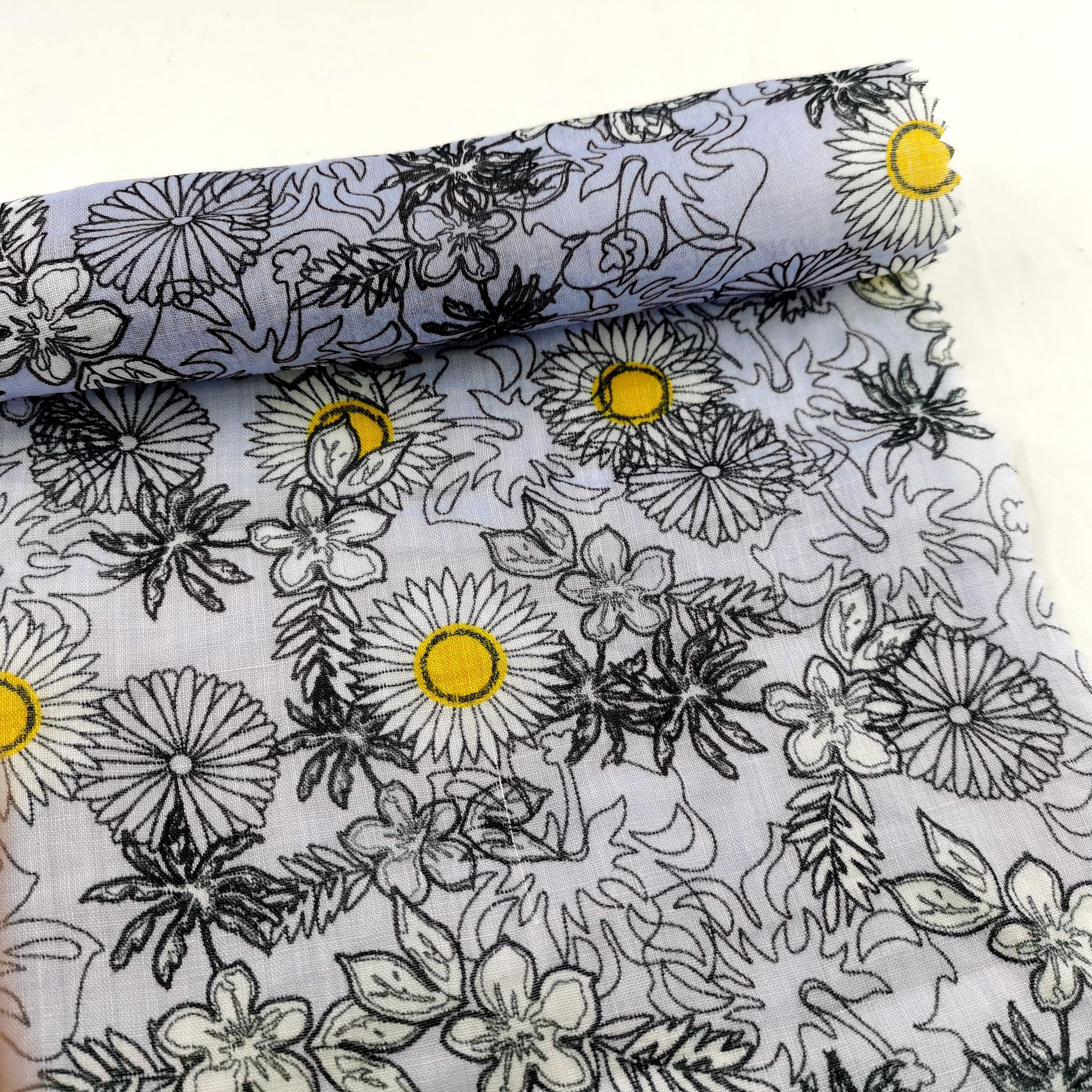 OEM Wholesale Custom Print Comfortable linen fabric printed linen fabric for Garment