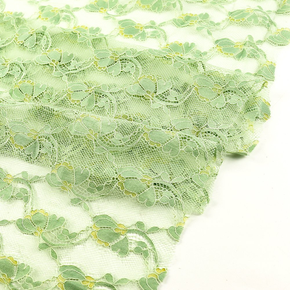 2023 hot sale white lace fabric nylon cotton bridal lace fabric embroidery for clothing