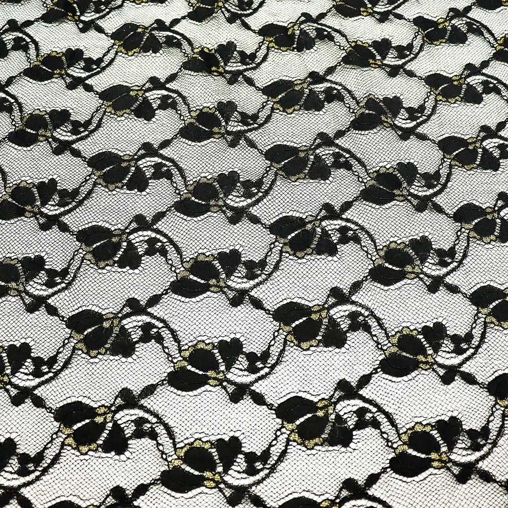 2023 hot sale white lace fabric nylon cotton bridal lace fabric embroidery for clothing