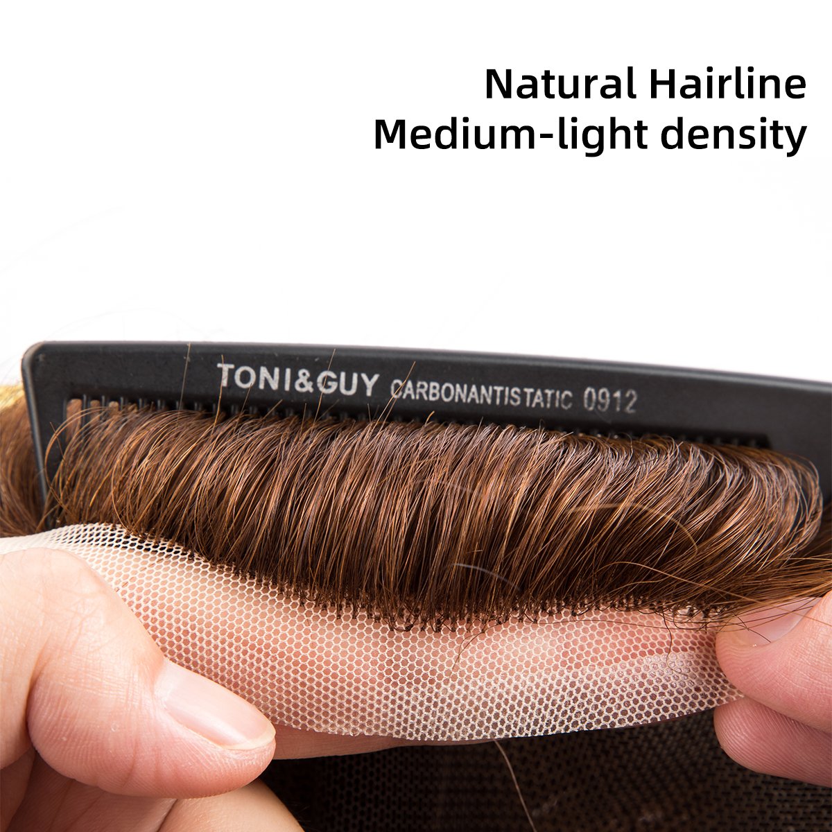 BLT High Quality full French lace base hair System Natural Human Hair extensions wigs Toupee For Men