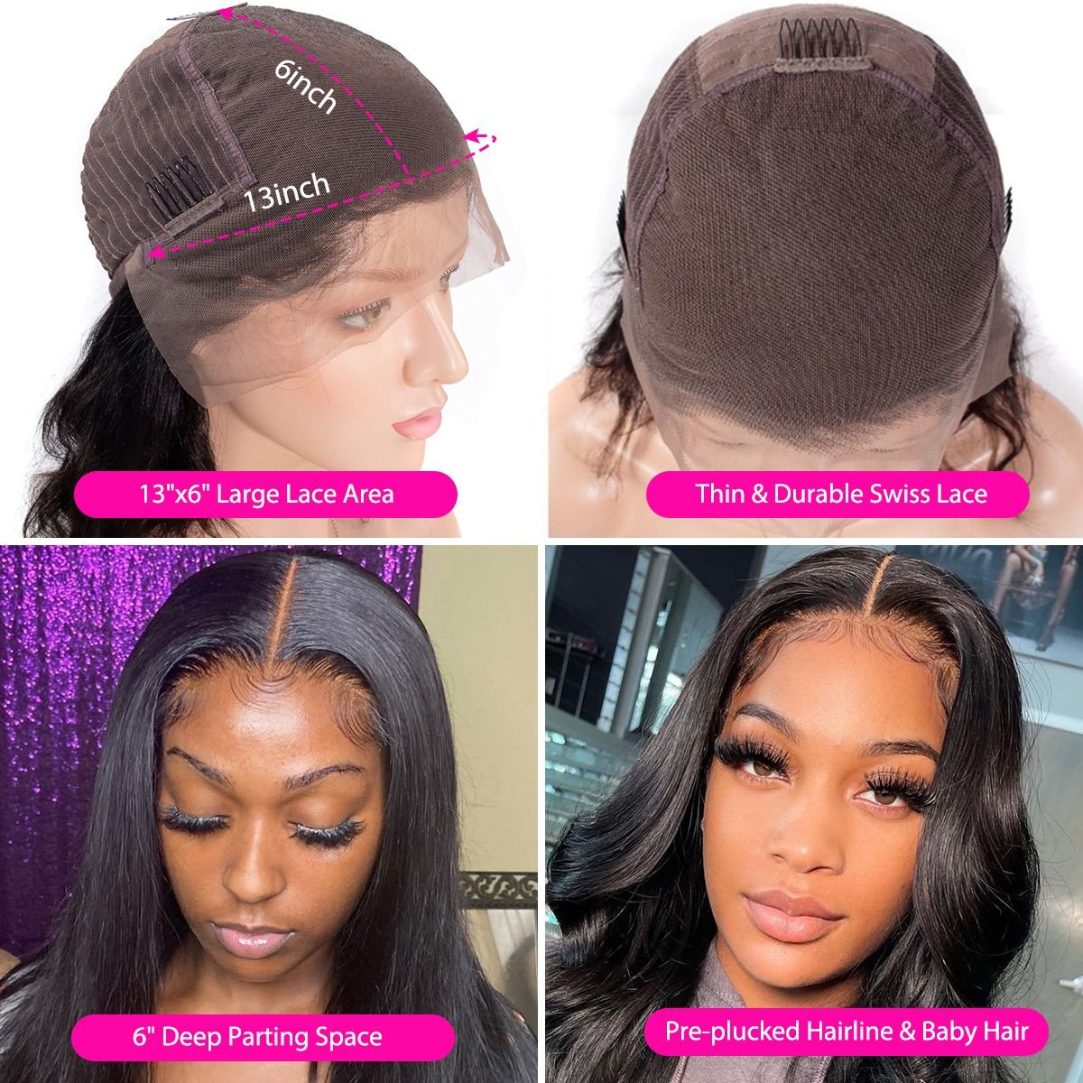 Kinky Straight Wig Peruvian Human Hair Lace Front Hd 360 Lace Frontal Wig Vendors Cheap Full Lace Human Hair Wig For Black Women