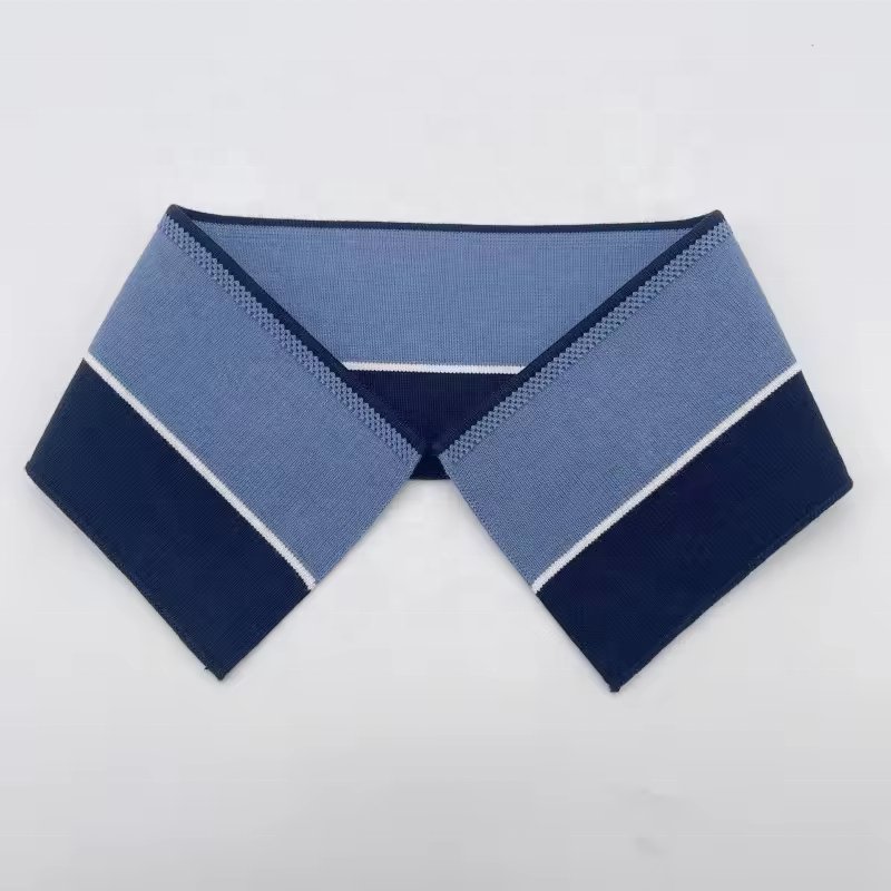 Factory direct sales cotton spandex jacquard collar rib Neckline Knitting Rib