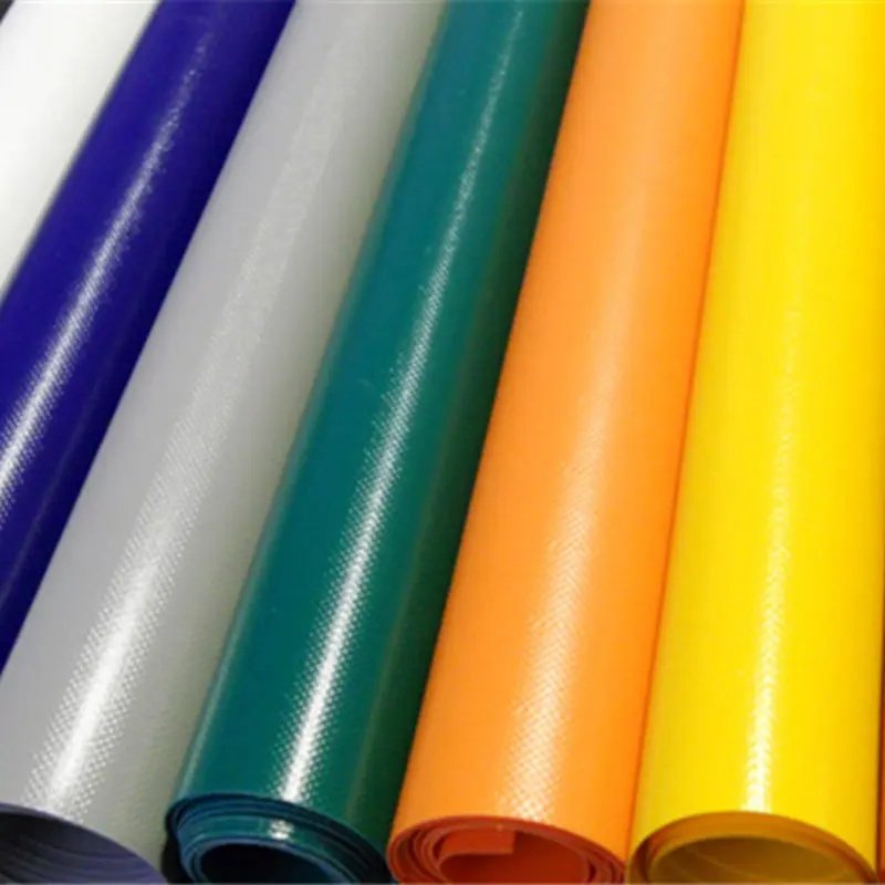 500gsm 600gsm PVC Tarpaulin Waterproof Truck Cargo Cover Tent Canopy Tarpaulin