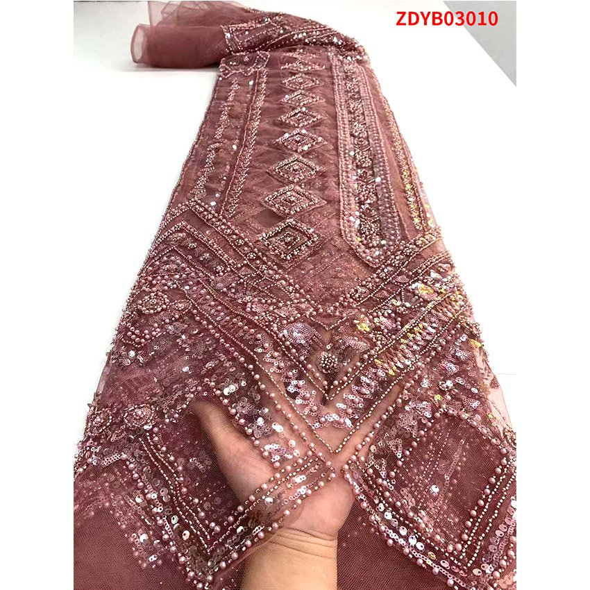 Guipure Lace Fabric Clothing Dress Embroidery Lace France Double Mesh Sequin Tulle Woven Weft French Lace Embroidered